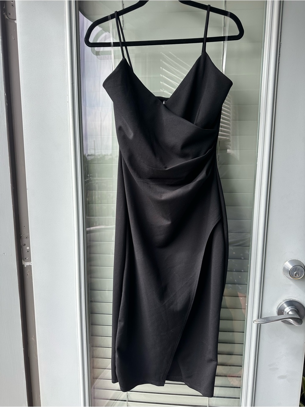Windsor Black Spaghetti Strap Dress